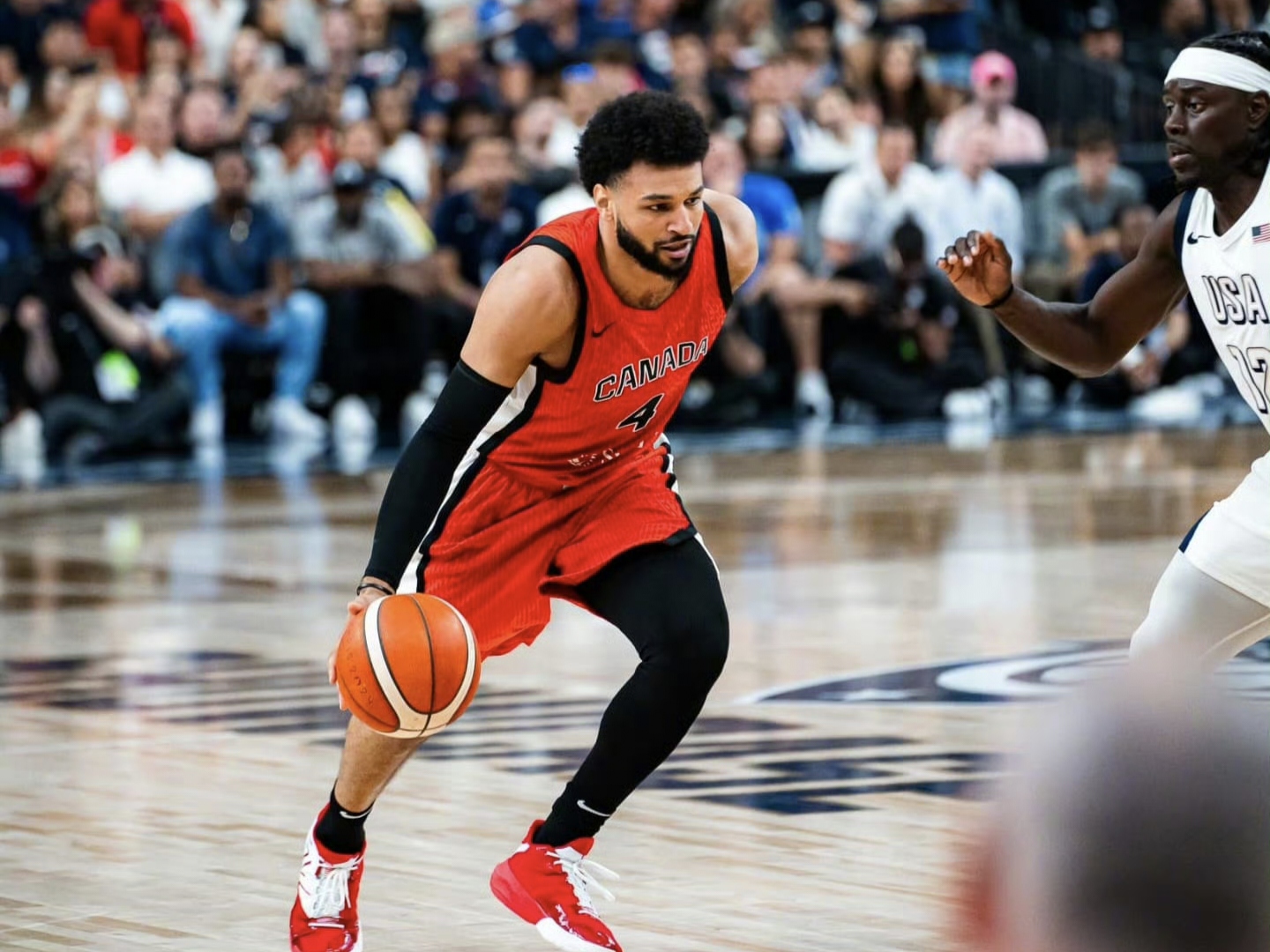 加拿大代表队在比赛中表现优异